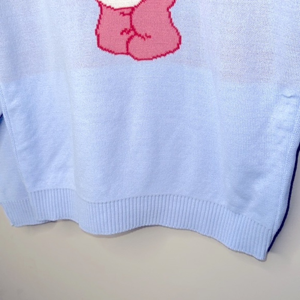 NWT Skinny Dip X Care Bears Love A Lot Bear Crop Sweater - Picture 6 of 13